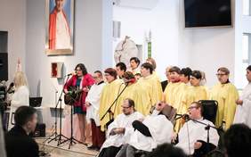 Pokaż zdjęcie: Uczestnicy „Anielskiego Śpiewogrania"