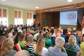 Pokaż zdjęcie: uroczystości jubileuszowe, zaproszeni goście