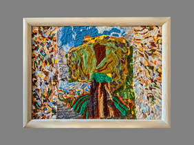 Pokaż zdjęcie: III miejsce kategoria Tkanina i Aplikacja