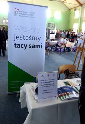 Stoisko wystawiennicze PFRON