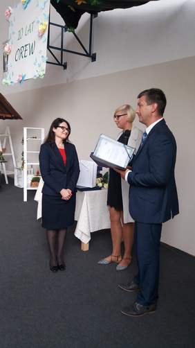 Pokaż zdjęcie: Podziękowania składa p.o. Prezesa PFRON Dorota Habich