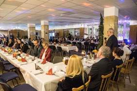 Pokaż zdjęcie: Spotkanie Opłatkowe w ramach Międzyuczelnianego Porozumienia Krakowskich Uczelni (fot. G. Wojcieszek)