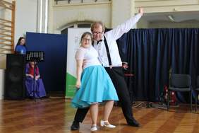 Pokaż zdjęcie: Para taneczna z ŚDS Police