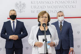 Pokaż zdjęcie: Dyrektor Oddziału Kujawsko-Pomorskiego PFRON Aleksandra Gierej