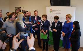 Pokaż zdjęcie: Briefing prasowy przed Konferencją "O Dostępności w Małopolsce"