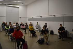 Pokaż zdjęcie: Festiwal Poezji Miganej, Fot. MBP Lublin