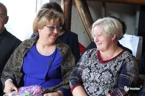 Pokaż zdjęcie: Jubileusz 45 lecia DPS w Nowym Sączu z udziałem Marty Mordarskiej-Dyrektor Małopolskiego Oddziału PFRON