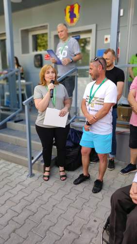 Pokaż zdjęcie: Organizatorzy turnieju Na Zielonej Murawie