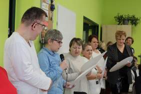 Pokaż zdjęcie: Podopieczni WTZ w Rzozowie