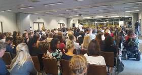 uczestnicy Regionalnej Gali I etapu Konkursu Lodołamacze 2019 w EC1 Łódź