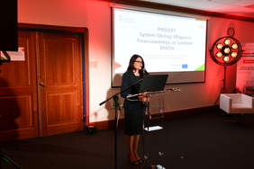 Pokaż zdjęcie: Dorota Habich - p.o. Prezesa Zarządu PFRON 