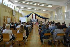 Pokaż zdjęcie: Konferencja „Niepełnosprawny w świecie  pracy – łamiemy bariery dla niepodległej” 