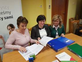 Pokaż zdjęcie: Punkt informacyjny PFRON 