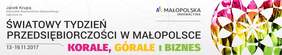 Pokaż zdjęcie: Plakat Światowego Tygodnia Przedsiębiorczości w Małopolsce
