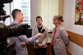 Pokaż zdjęcie: Wywiad telewizyjny