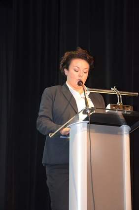 Pokaż zdjęcie: Otwarcie Konferencji przez Joannę Rduch-Kaszuba