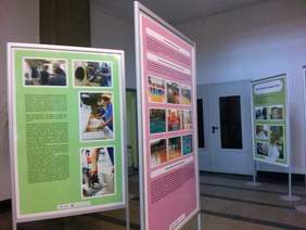 Wystawa prezentująca śląskie Zakłady Aktywności Zawodowej