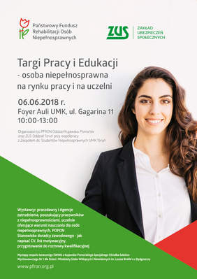 Plakat promujący targi