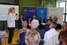 Pokaż zdjęcie: Postulaty zgłaszane przez Monikę Kwaśnik-Stromidło - kierownik poradni PZG