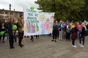 Uczestnicy obchodów 20-lecia ŚDS w Łapach