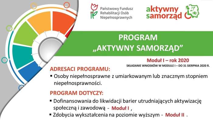Pokaż zdjęcie: Grafika promująca program „Aktywny Samorząd”