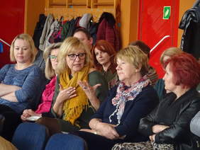 Przedstawiciele WTZ, SOSW i ZSS na spotkaniu w Rzeszowie