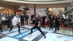 Pokaż zdjęcie: pokazy szermierki klasycznej GO-NOW podopiecznych Stowarzyszenia