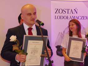 Pokaż zdjęcie: Regionalna Gala XIII edycji Konkursu Lodołamacze w Collegium Da Vinci w Poznaniu