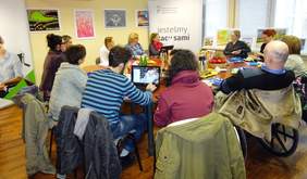 Panel dyskusyjny spotkania.