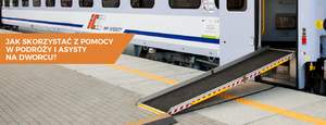 Pociąg PKP Intercity z platformą na wózki inwalidzkie