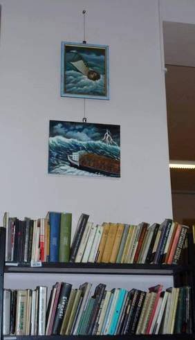 Pokaż zdjęcie: Wernisaż wystawy "Łączy nas sztuka" podopiecznych Fundacji Sztuki Osób Niepełnosprawnych (fot. FSON )