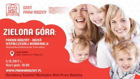 Zielona Góra: Wojewódzka Konferencja „Prawa rodziny – rdzeń współczesnej demokracji"