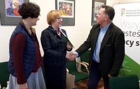 Pokaż zdjęcie: Podpisanie umowy z Fundacją L`Arche