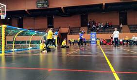 Pokaż zdjęcie: Mecz Goalball