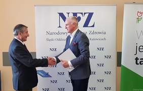 Nawiązanie współpracy pomiędzy Ślaskim Oddziałem PFRON a Śląskim Oddziałem NFZ 