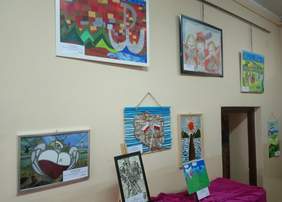 Pokaż zdjęcie: Wystawa prac w Raciborzu