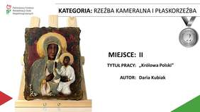 Pokaż zdjęcie: Daria Kubiak - autor pracy pt.: „Królowa Polski” 