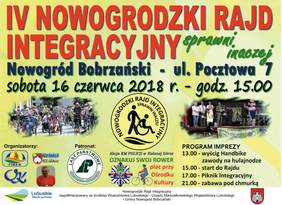 Patronat honorowy nad rajdem przejął dyrektor Regionalnej Dyrekcji Lasów Państwowych. Rajd jest współfinansowany ze środków Urzędu Marszałkowskiego oraz Gminy Nowogród Bobrzański.