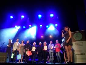 Wręczenie nagród laureatom festiwalu