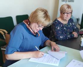 Pokaż zdjęcie: Dyrektor Marta Mordarska 