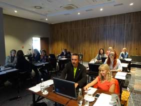Pokaż zdjęcie: szkolenie z obsługi Systemu Obsługi Wsparcia (SOW) - uczstnicy