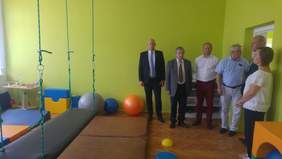 Pokaż zdjęcie: Wizyta w Sali Integracji Sensorycznej