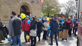 Pokaż zdjęcie: Uczestnicy obchodów Dnia Godności w Myślenicach