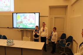 Pokaż zdjęcie: Występ podopiecznych Specjalnego Ośrodka Rewalidacyjno-Wychowawczego dla Dzieci i Młodzieży w Malborku