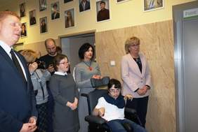 Pokaż zdjęcie: Gabriela Lisius Starosta Powiatu Wejherowskiego (od prawej)