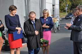 Pokaż zdjęcie: Uroczystość oddania do użytku nowej siedziby Warsztatów Terapii Zajęciowej w Krotoszynie