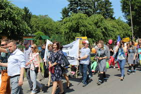 Pokaż zdjęcie: Uczestnicy uroczystości