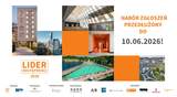 Zdjęcie jest infografiką, na której zawarta jest informacja, że nabór zgłoszeń do konkursu architektonicznego Lider Dostępności 2026 został przedłużony do 10 czerwca 2026 roku. 