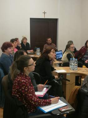 Pokaż zdjęcie: uczestnicy spotkania 