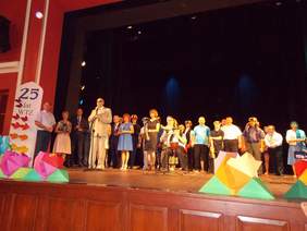 Wspólne świętowanie jubileuszu 25 lecia WTZ w Centrum Kulturalnym w Przemyślu